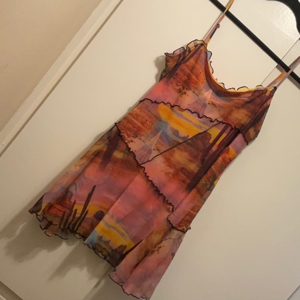 Urban Outfitters Multicolor Mini Dress